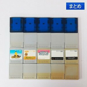 gV444a [動作未確認] GC ゲームキューブ メモリーカード 59ブロック 多数 | X