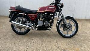 KAWASAKI カワサキKZ750E FX2 (FX3使用)旧車絶版車 逆輸入車 , 実動車 動画あり Gpz400,Z750Gp, Z1100Gp, KZ550FX,Z1000A,Z1R現車確認可能