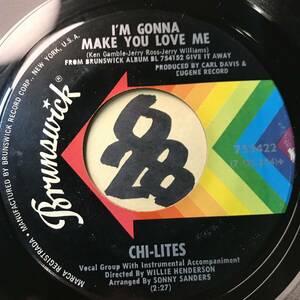 試聴 CHI-LITES I’M GONNA MAKE YOU LOVE ME 両面NM 