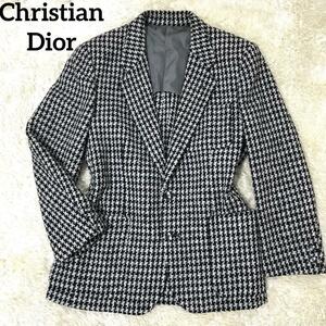 Christian Dior ディオール　千鳥　ハウンドトゥース　ジャケット