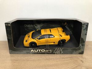 オートアート 1/18 ランボルギーニ ディアブロ GTR 模型 ミニカー AUTO art performance Lamborghini Diablo GTR 箱破損