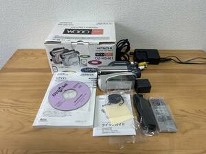 廃棄前最終出品 HITACHI 日立 ハイブリッドカム Wooo DVD デジタル ビデオ カメラ DZ-HS401 92301