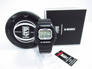未使用 CASIO G-SHOCK カシオ G-ショック B.LEAGUE (Bリーグ）DW-5600BLG21-1JR デジタル腕時計 ▼AC19924