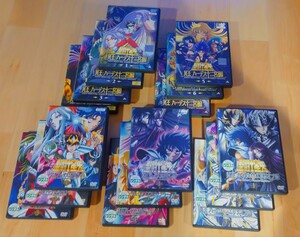 ∇即決∇ 聖闘士星矢 冥王ハーデス コンプリート セット DVD 全16巻 新品ケース入り レンタル版 十二宮編 冥界編 前編・後編 エリシオン編