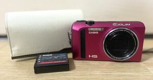 【現状品】CASIO EXILIM EX-ZR410 ピンク コンパクトデジタルカメラ 