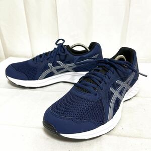 和301★ asics JOLT2 アシックス ジョルト ランニングシューズ ジョギング スニーカー 26.5 ネイビー メンズ