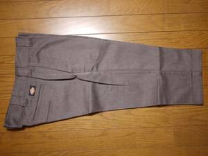 Dickies UM874H7 ディッキーズ クロップドワーク グレー 32