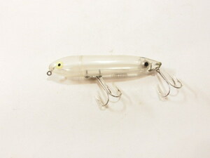 ヘドン ザラスプーク　片目のみ エラー物 ？ Heddon ZARA SPOOK クリア　C トップウォータールアー (276-769