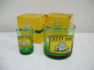 CUTTY SARK　メジャー＆ロックグラスセット　　2セット