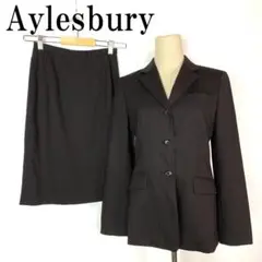Aylesbury アリスバーリー スカートスーツ ブラウン 7 B140