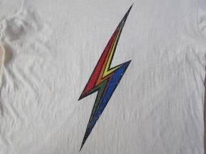 日本製 Lightning Bolt TMT コラボ Tシャツ M ライトニングボルト ティーエムティー カットソー 稲妻 サンダー サーフ SURFジェリー ロペス