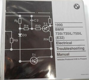 BMW 735i/735iL/750i Electrical Troubleshooting Manual 英語版