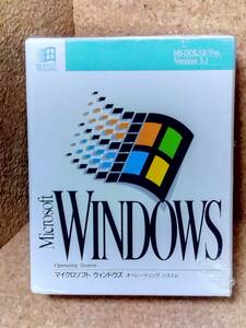 【未開封品】Microsoft Windows3.1 CD-ROM版