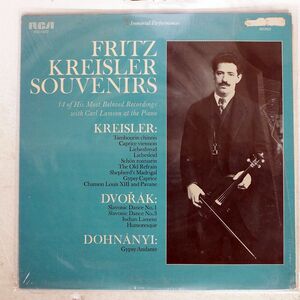 フリッツ・クライスラー/SOUVENIRS/RCA VIC1372 LP