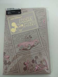 送料￥230◎新品　2021　ディズニー　ミッキーマウス　2020年10月始まり　B6手帳　サンスター文具