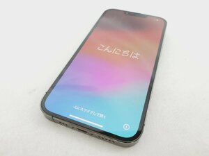 【美品】docomo ドコモ スマートフォン Apple iPhone13 Pro 256GB MLUN3J/A グラファイト 判定○ ※SIMロック解除済 11568541 0518