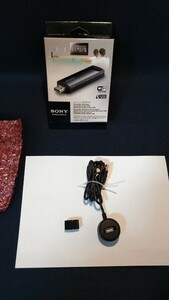 【SONY】BRAVIA用　USB無線LANアダプターUWA-BR100用　ケーブル&キャップ　箱あり