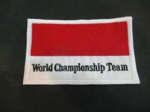 ■マールボロ ワッペン 新品 6cmx10cm Patch World Championship Team マクラーレン ホンダ セナ フェラーリ F1 タバコ 送料84円定形郵便■