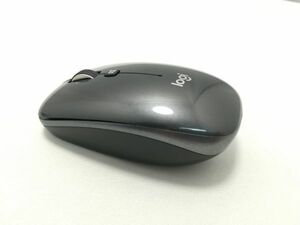 中古品★ロジクール ワイヤレスマウス 無線 薄型 ワイヤレス マウス M557GR Bluetooth 6ボタン M557 グレー