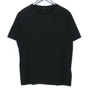 MONCLER ラバーロゴワッペンバックプリントTシャツ Mサイズ ブラック H10918C00056 8390Y モンクレール MAGLIA T-SHIRT 半袖カットソー
