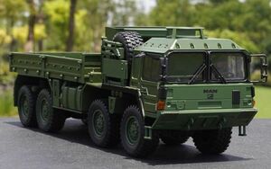 ★軍用トラック★緑 グリーン 1:32 MAN MILITARY TRUCKS MAN 8×8 オフロード軍用トラック 合金車モデル 0376⑰軍緑