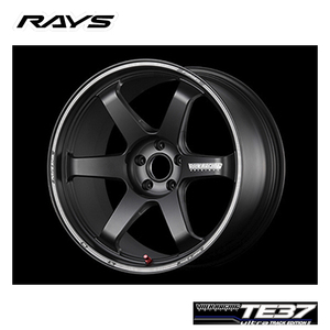 送料無料 レイズ VOLKRACING TE37 ultra TRACK EDITION II import 9.5J-19 +36 5H-120 (19インチ) 5H120 9.5J+36【4本セット 新品】