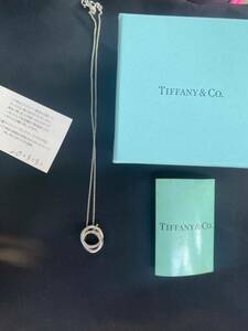 Tiffany＆Co. ティファニー SV925 インターロッキングサークルペンダント 箱・ Silver925