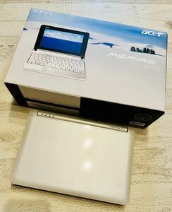 Acer Aspire one series ZG5 Atom N270（1.60GHz）8.9型ワイド ミニノートパソコン PC 動作起動確認済 箱付 used 正規品