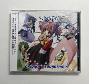 SNOW オリジナルサウンドトラック　未開封　希少　CD　発売日2003年4月25日　StudioMebius　Y-A1189