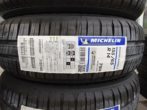 ミシュランタイヤエナジーセイバー４　１５５/６５Ｒ１４　７９Ｈ　４本セット21600円送料無料２０２３年製