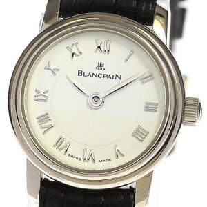 ブランパン Blancpain B0062 1527 65 レマン レディーバード K18WG 自動巻き レディース 保証書付き_751137【ev10】