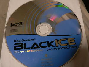 送料最安 120円 CDB33：CD-ROM　ブラックアイスPCプロテクション　REAL SECURE BLACK ICE　 Internet Security Systems, Inc.