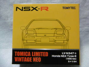 未開封新品 トミカ リミテッド ヴィンテージ ネオ LV-N247a Honda NSX Type-R (1995年式）１/64