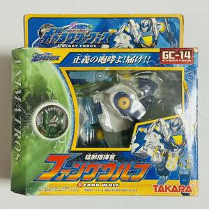 【中古品】TAKARA タカラ トランスフォーマー ギャラクシーフォース GC-14 猛獣指揮官 ファングウルフ フィギュア ロボット