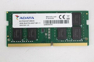 ADATA AO1P24HCST2-BSCS ノート用 DDR4 PC4-2400T 16GB メモリ☆