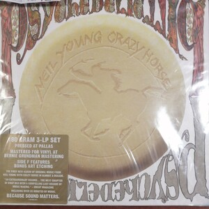 SEALED Neil Young With Crazy Horse Psychedelic Pill ニールヤング 新品 未開封 レコード LP アナログ vinyl US盤 531980-1