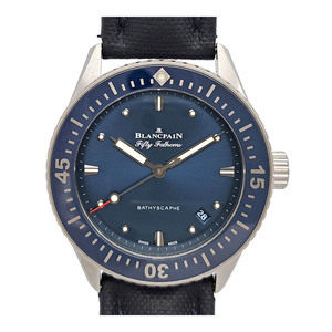 ブランパン フィフティ ファゾムス バチスカーフ 5100-1140-O52A 自動巻き ステンレススティール メンズ Blancpain 中古 【時計】