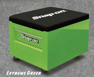 スナップオン シートクリーパー型　工具箱 　Snap-on 限定品　レア　収納　グリーン　廃盤