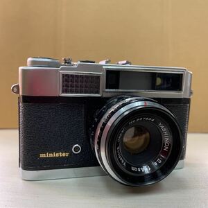 YASHICA minister ヤシカ レンジファインダー フィルムカメラ 未確認 3443