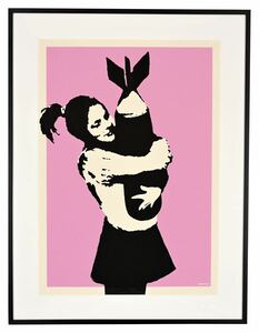 戈登班克斯 人物版畫 Banksy 