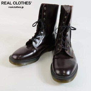 Dr.martens/ドクターマーチン LANGSTON/ラングストン エナメル 8ホール ブーツ/UK10 /080