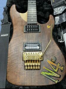 限定品！ワッシュバーン/washburn N4 walnut.カスタム！nuno ウォールナット/ヌーノベッテンコート/NUNO/LEG MUSI PRO.フルカスタム