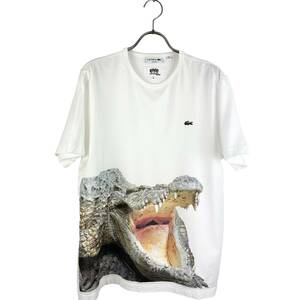 LACOSTE x COMME des GARCONS JunyaWatanabe Pattern T Shirt (white)