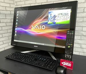 ★☆売切り！リフレッシュPC☆★Windows11！3波TV&スグつくTV！高速SSD搭載！大画面24型液晶！WiFi！即決送料無料！225FJ