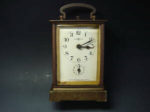 昔の精工舎置き時計、SEIKOSYA、面取りガラス、完動品、当時物、　検　電笠、豆らんぷ、掛時計