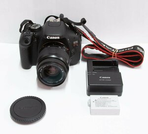 中古　Canon EOS Kiss X5 35-80mmズームレンズ付 レンズにカビあり