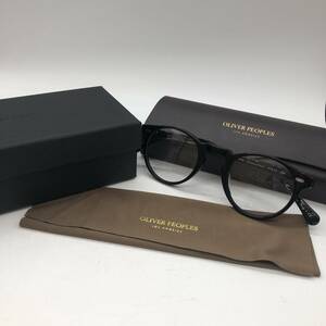 【美品・未使用】③ OLIVER PEOPLES オリバーピープルズ サングラス OV5186 1005 Gregory Peck ブラック 伊達眼鏡 クリアー