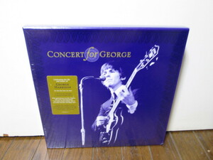 sealed 未開封 US-original CONCERT FOR GEORGE 4LP[Analog] George Harrison Eric Clapton Jeff Lynne Ringo Star