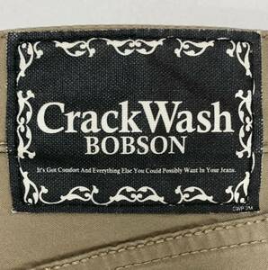 Crack Wash BOBSON メンズ　28サイズ アメカジ　古着　 美品　ボトムス　チノパン ベージュ