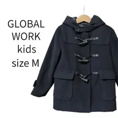 GLOBALWORK  グローバルワーク　キッズ　ダッフルコート　M  ネイビー